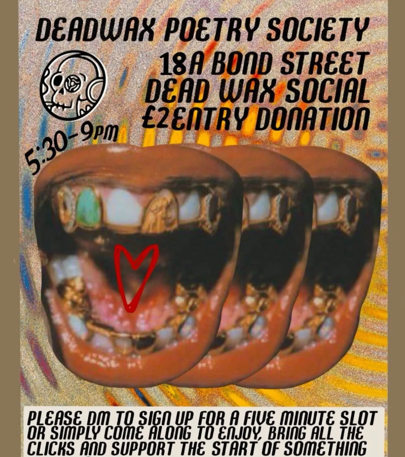 DEADWAX POET SOCIETY — Dead Wax Social